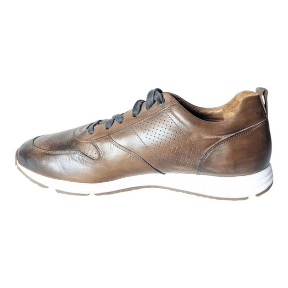 GORDON RUSH Connor Leather Perforated Sneaker Size 10.5 - Picture 6 of 10